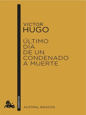 cover image of Último día de un condenado a muerte